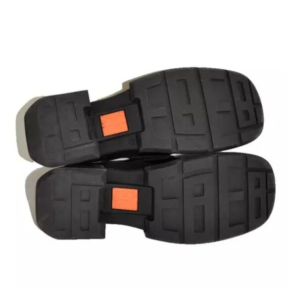 $350 E8 MIISTA BILLIE PLATFORM SQUARE TOE LEATHER LOAFER BLACK 40 (2) (DB20) - Picture 7 of 8